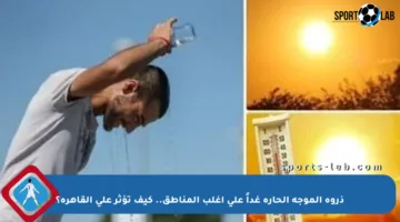 ذروة الموجة الحارة غداً على أغلب المناطق.. كيف تؤثر على القاهرة؟